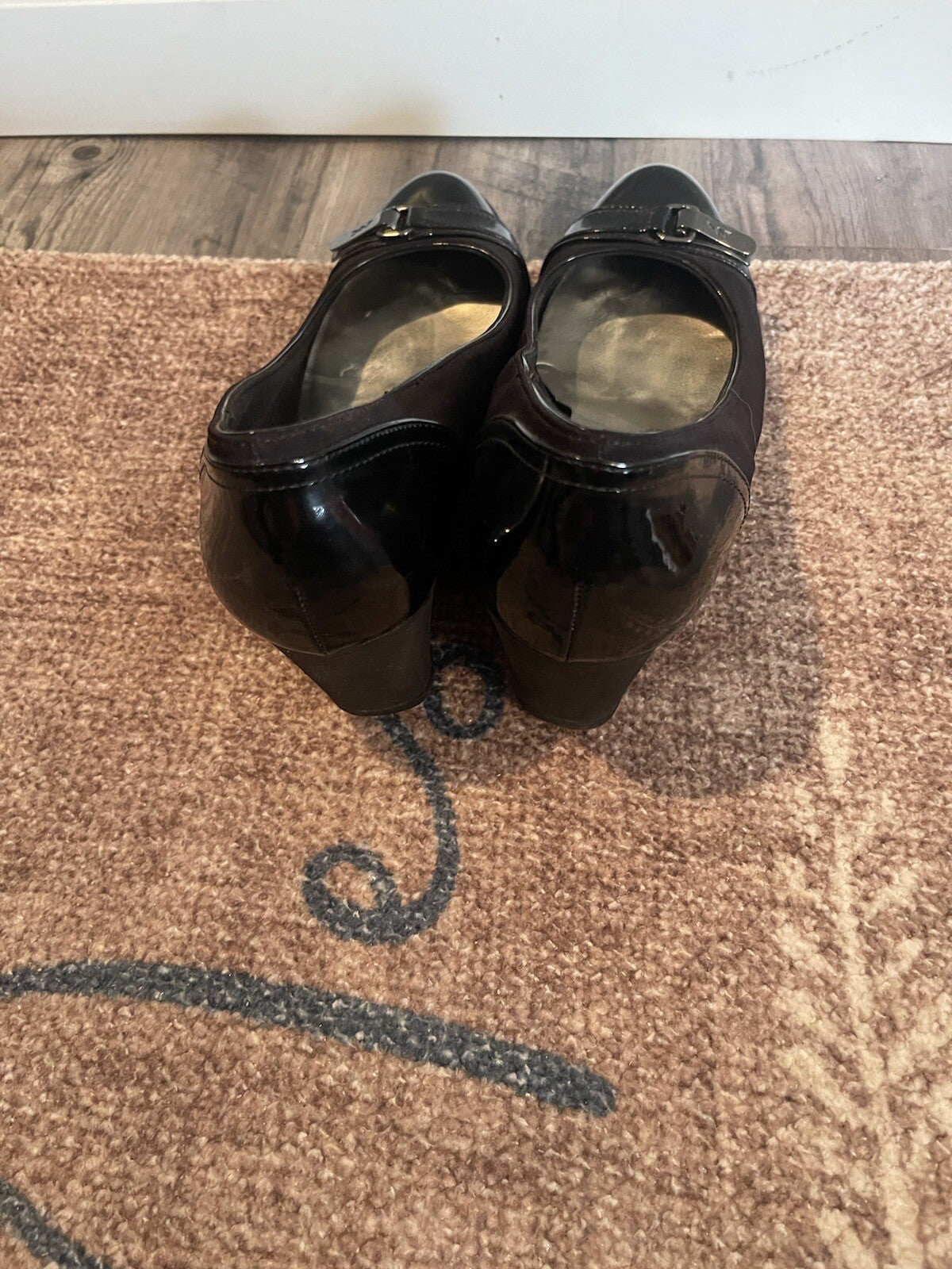 Anne Klein Sport Black Heels Size 9.5