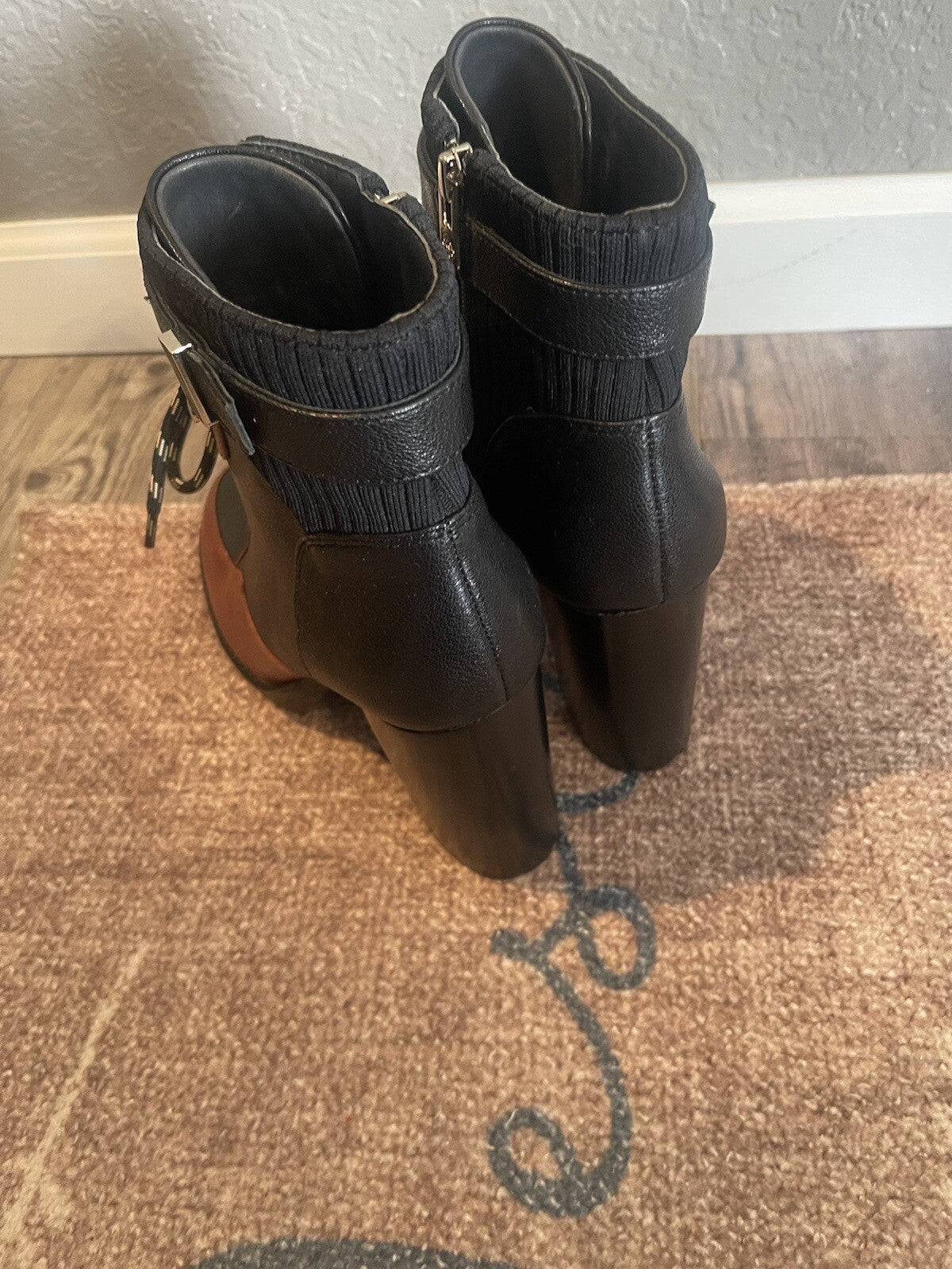 Antonio Melani Boots Size 9.5 Brown And Black Brand New