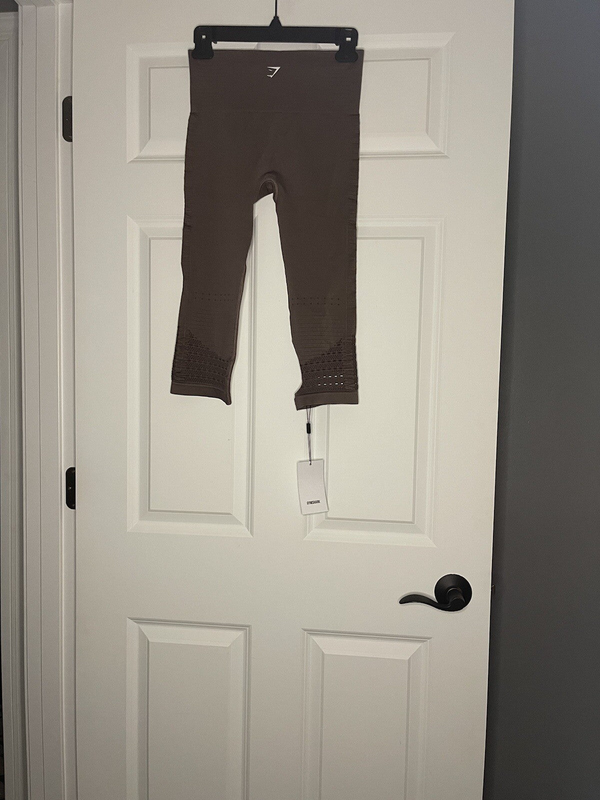 Gymshark Energy Seamless Cropped Leggings Rose Taupe Nwt