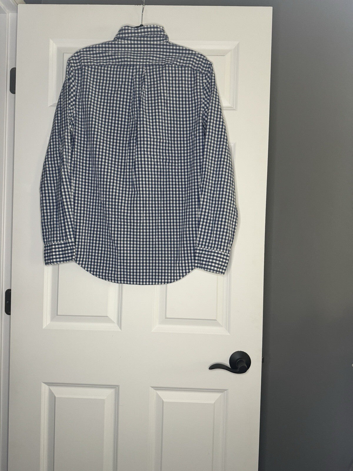Vineyard Vines Classic Fit Tucker Shirt Blue White Check Small