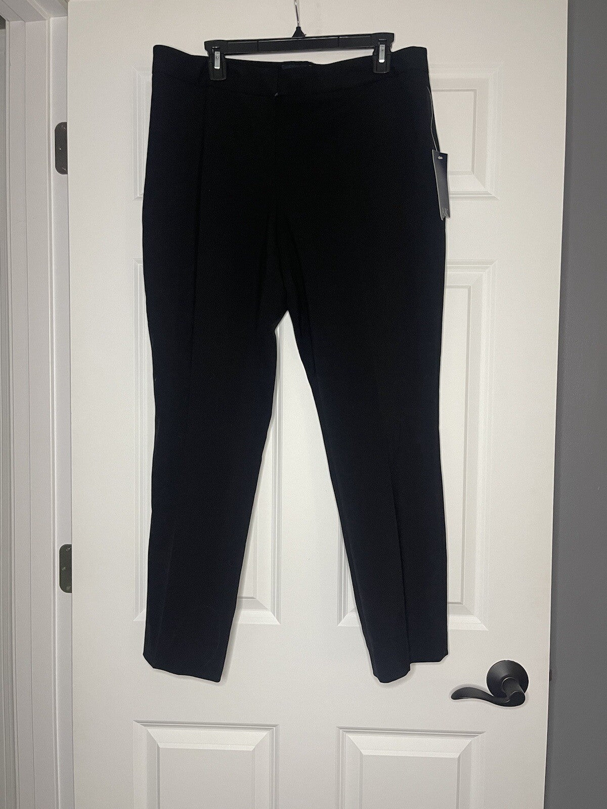 Anne Klein stretch slacks size 12 black NWT