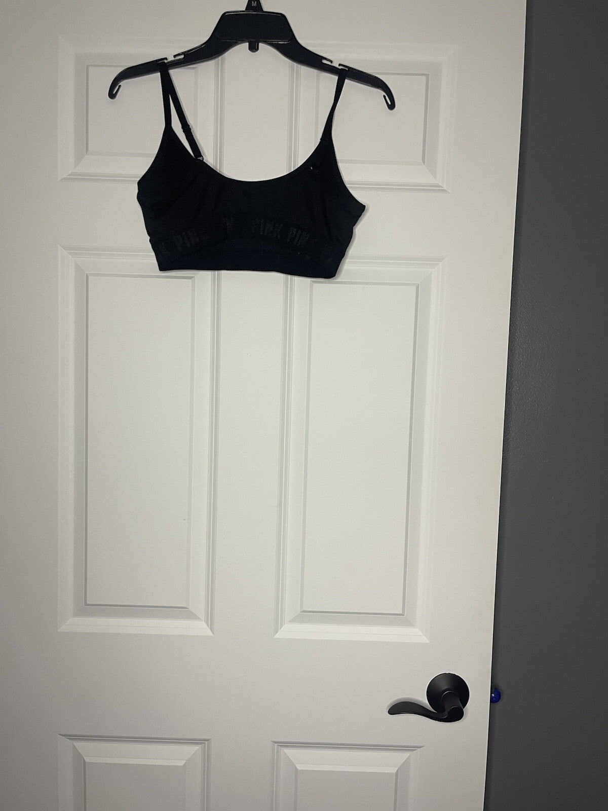 Pink by Victorias secret sports bra black