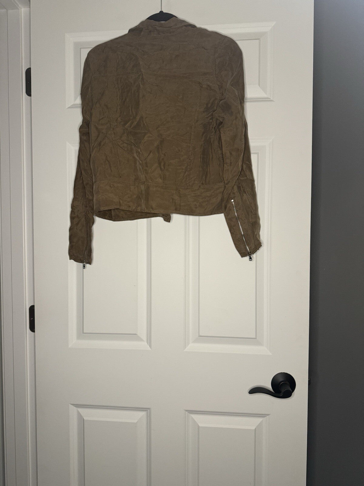 Blank NYC Jacket Small Brown Iridescent