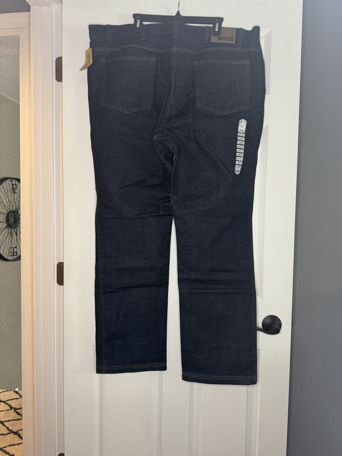 Duluth Trading Co Flex Ballroom Jeans 44x34 Relaxed Fit Nwt