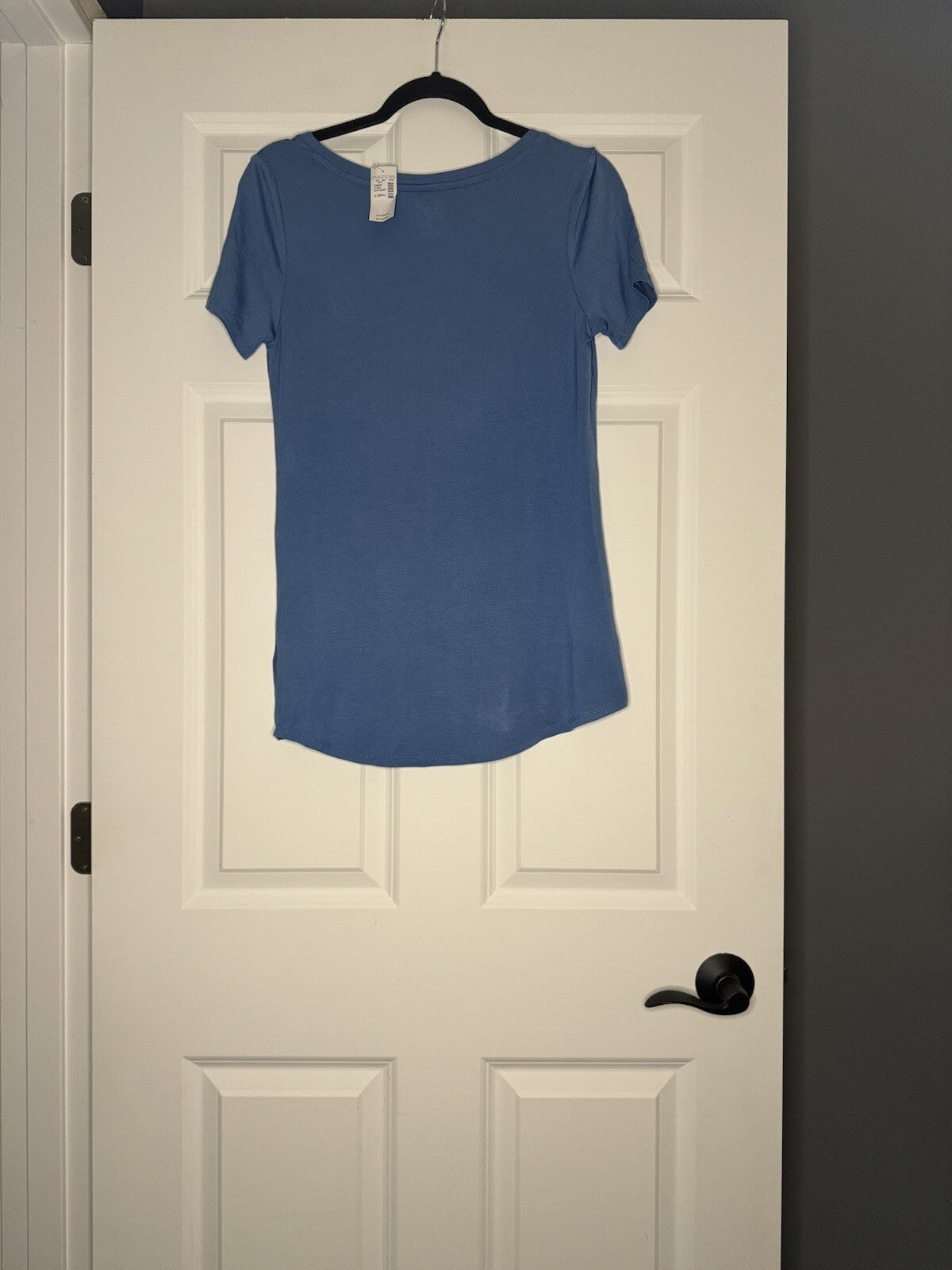 Maurice’s 24/7 Short Sleeve Blouse Blue XS Nwt
