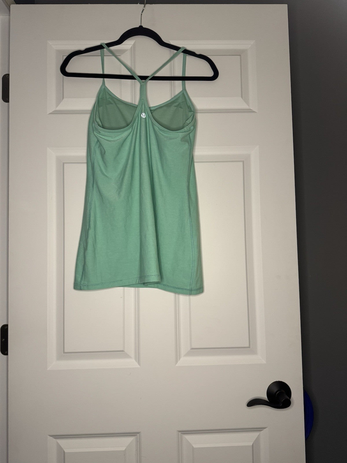 Lululemon Tank Top Green Size 10 Built In Bra