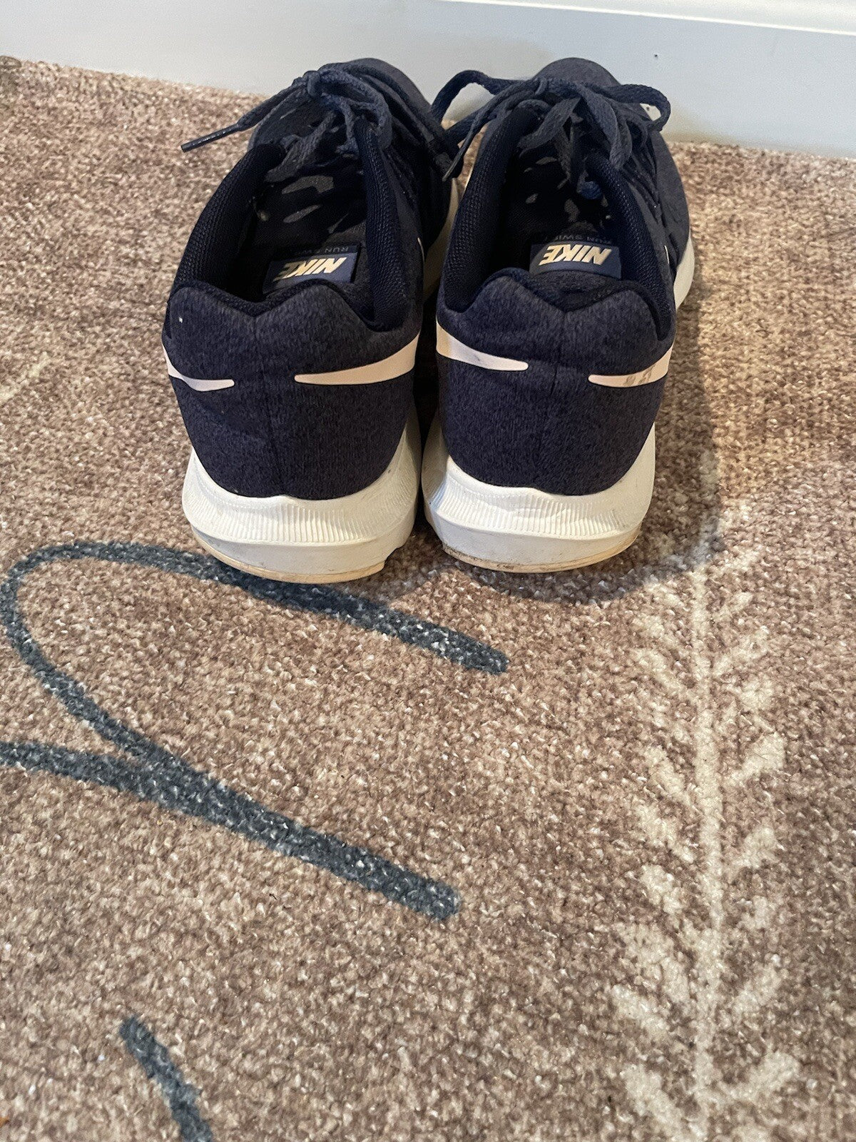 Nike tennis shoes size 11 blue and pink