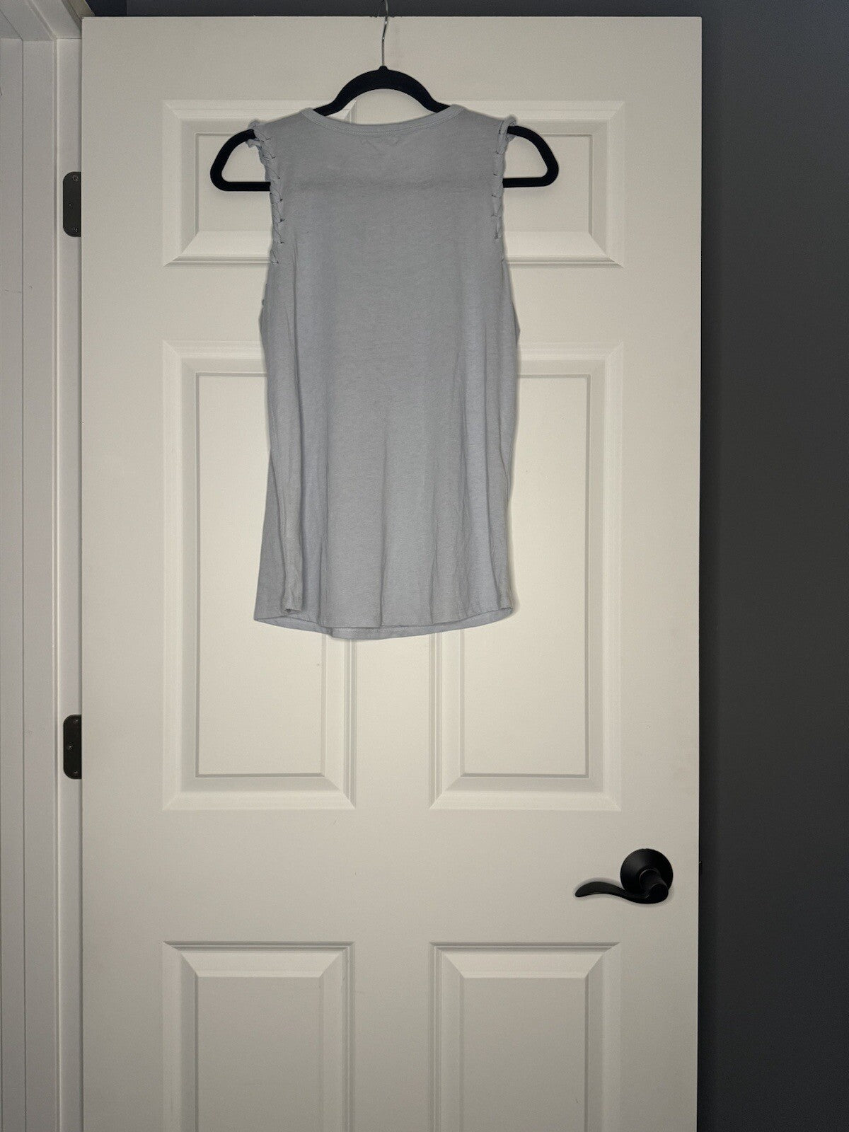 Maurice’s Sleeveless Blouse Small Red White Blue America Graphics Nwt