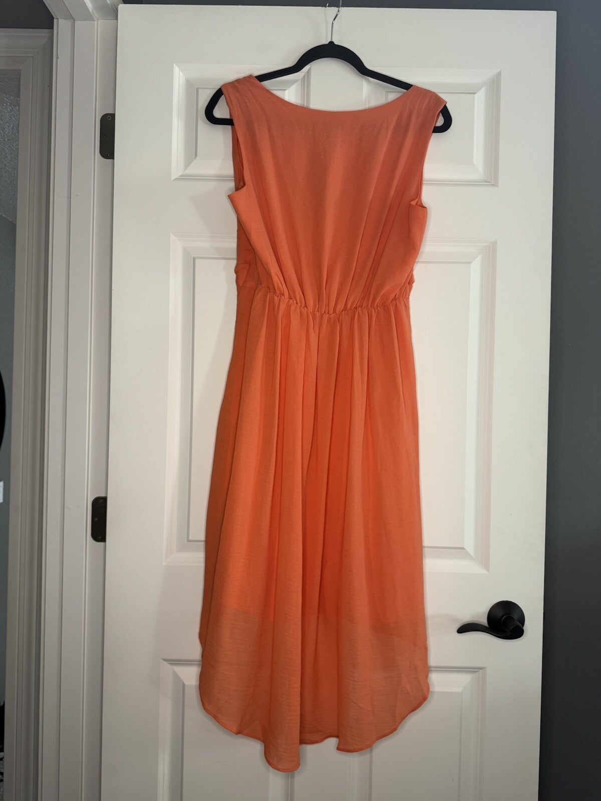 Gilli Sleeveless Dress Orange Large Nwt