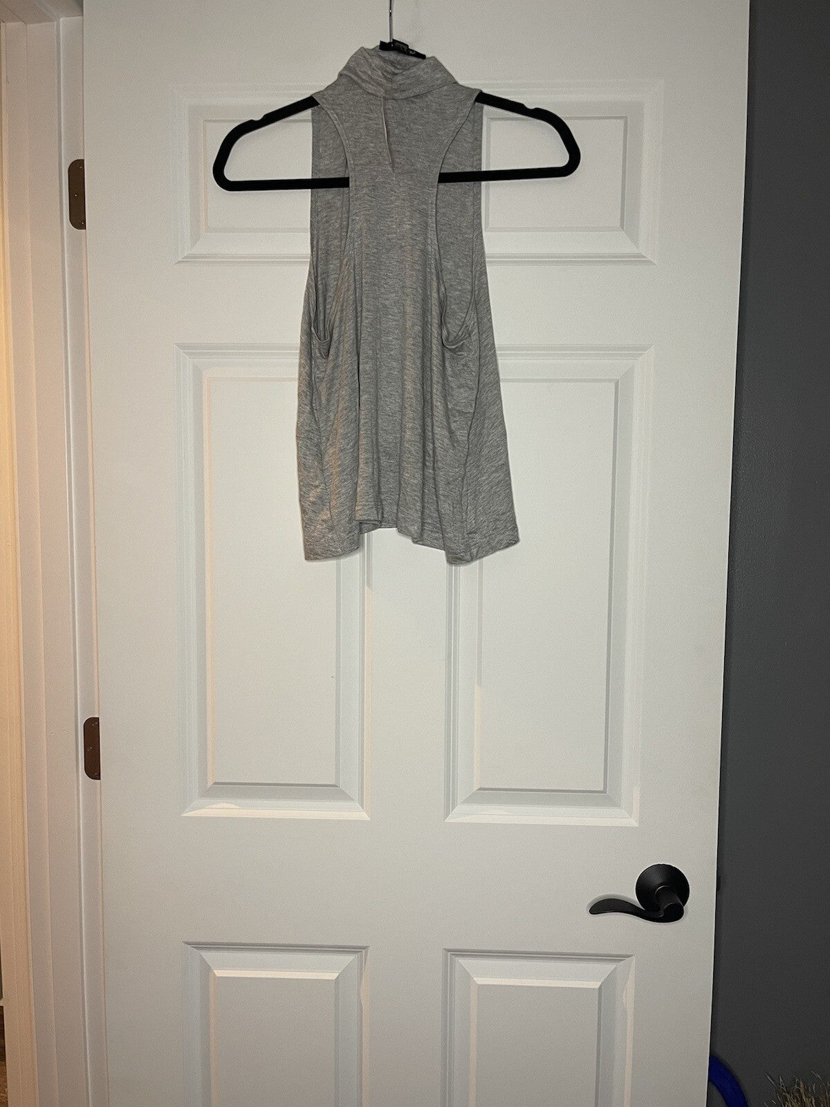 Forever 21 turtleneck tank small gray nwt