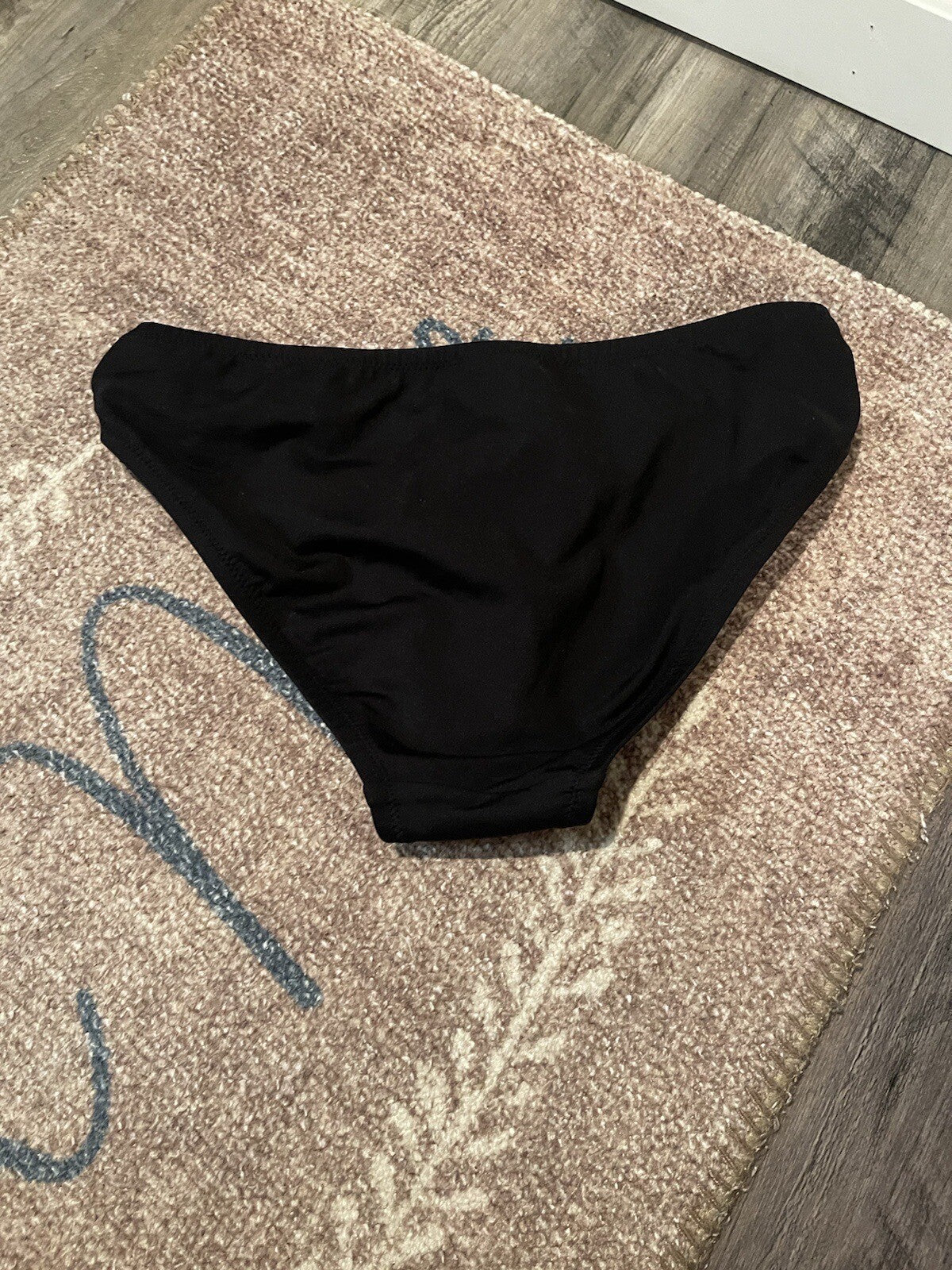 Lands End Swimsuit Bottoms Small Black