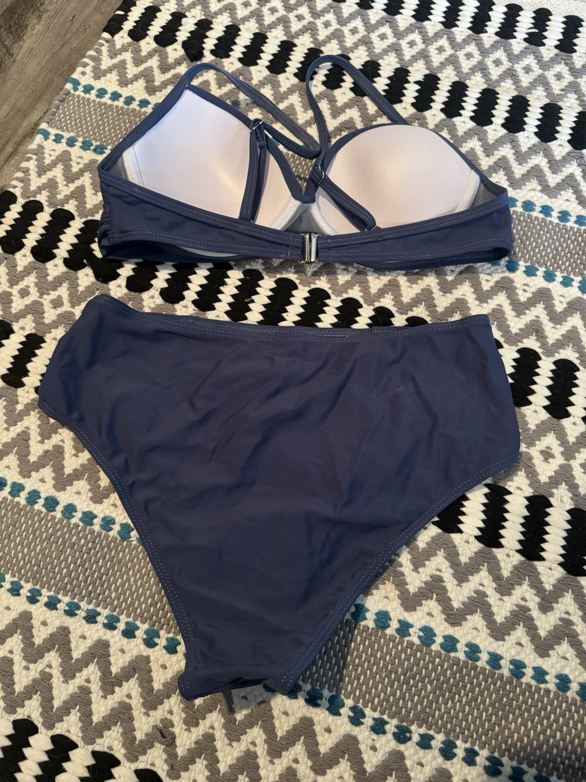 Unbranded 2 Piece Bikini Small Grayish Blue