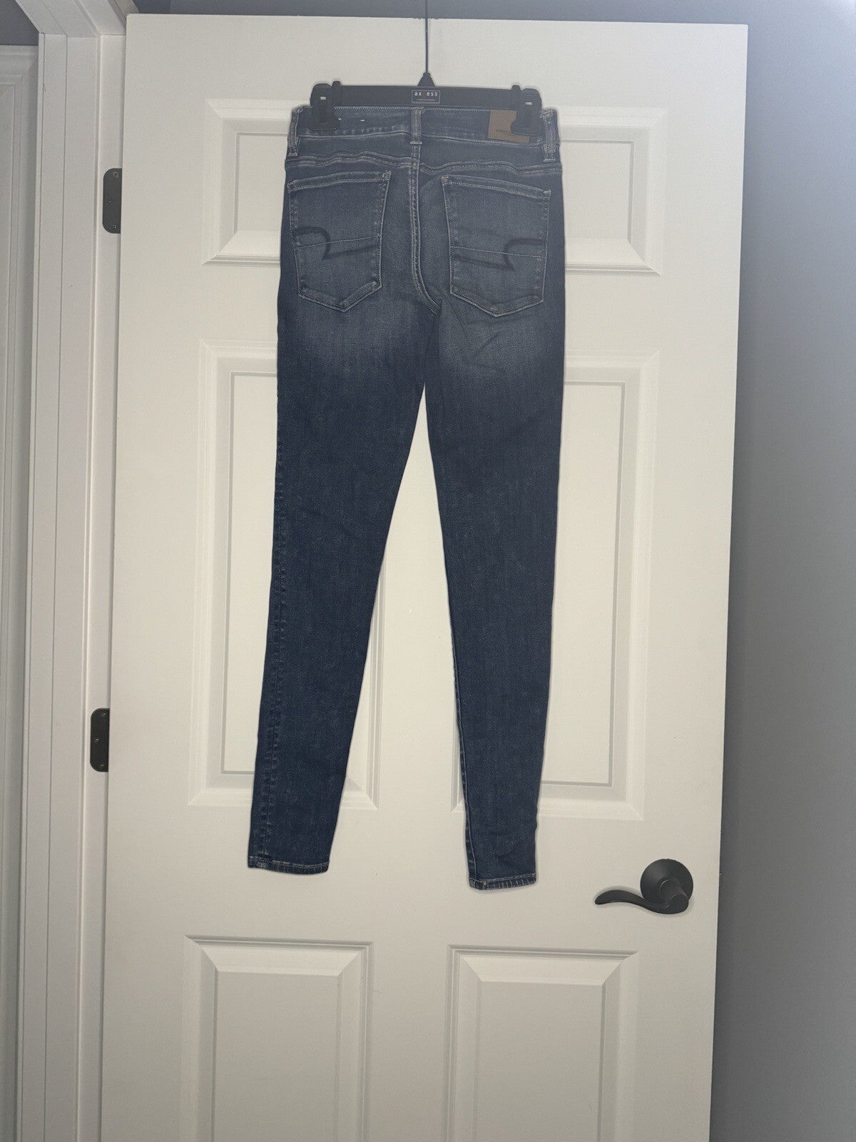 American Eagle Super Stretch X Hi Rise Jegging Size 2 Blue