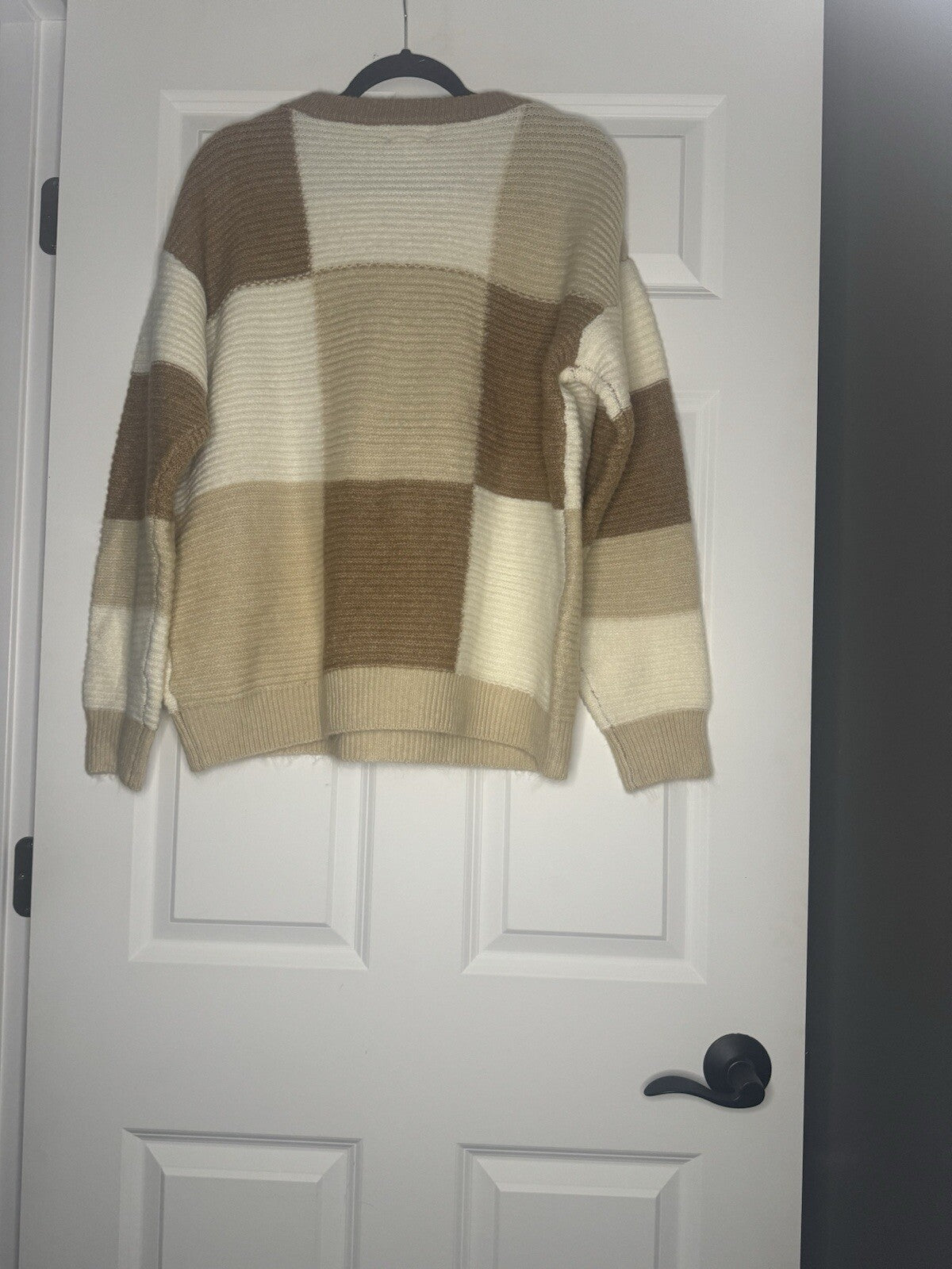 Bibi Sweater Beige Tan Cream Xl