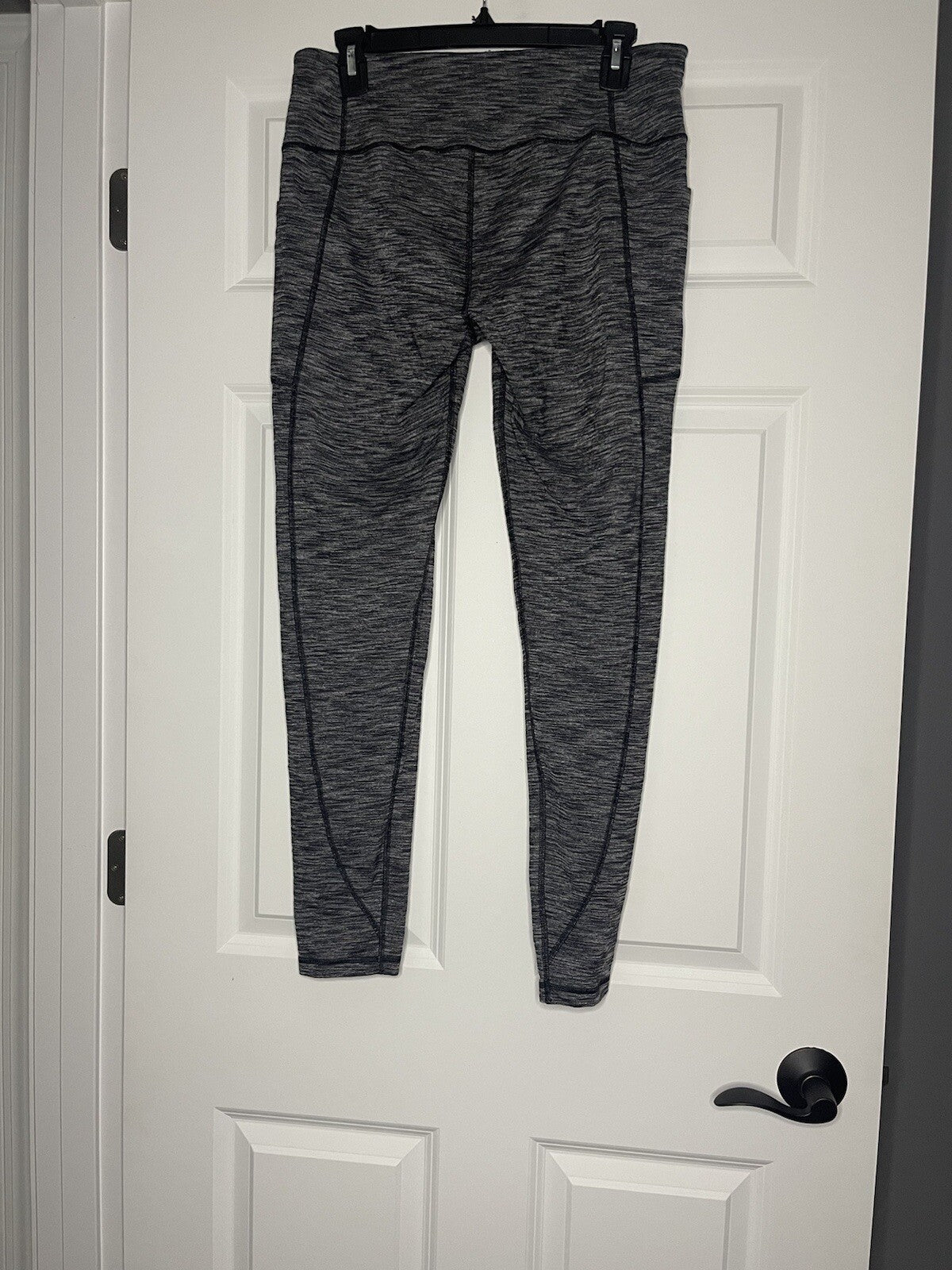 Victorias sport knockout leggings large black gray mix