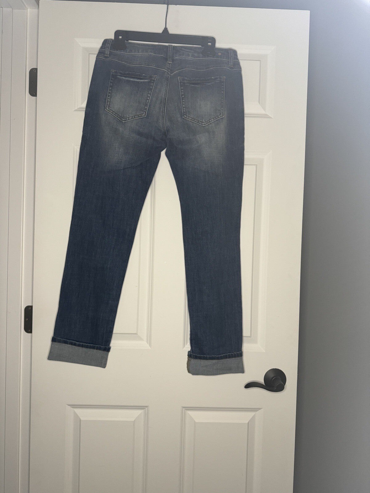 Cabi Slim Boyfriend Jeans Size 4 Blue