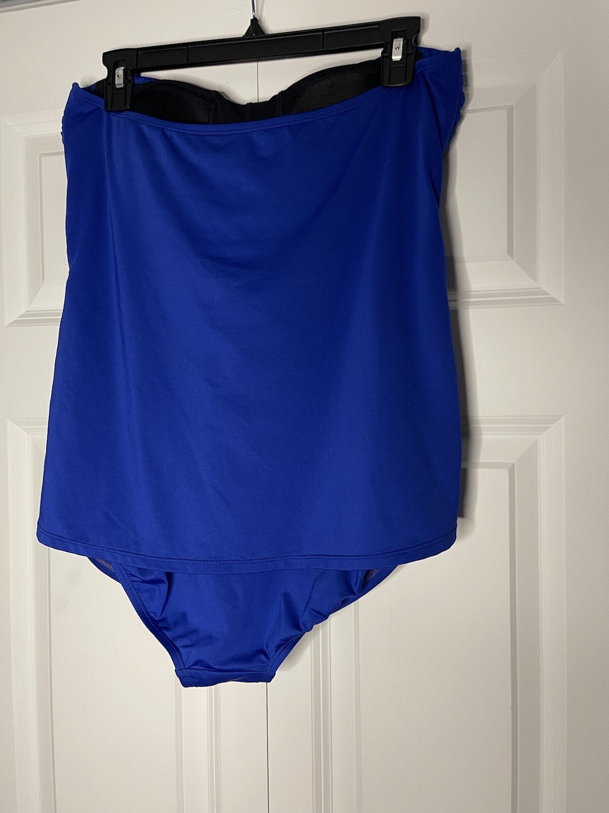 Clean water one piece swimsuit large blue