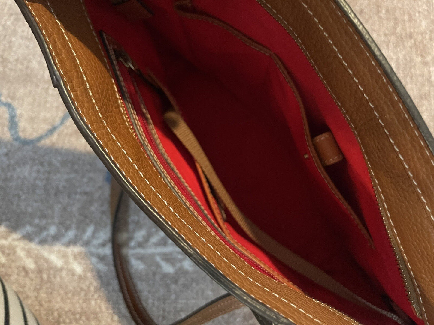 Dooney & Bourke brown shoulder bag purse
