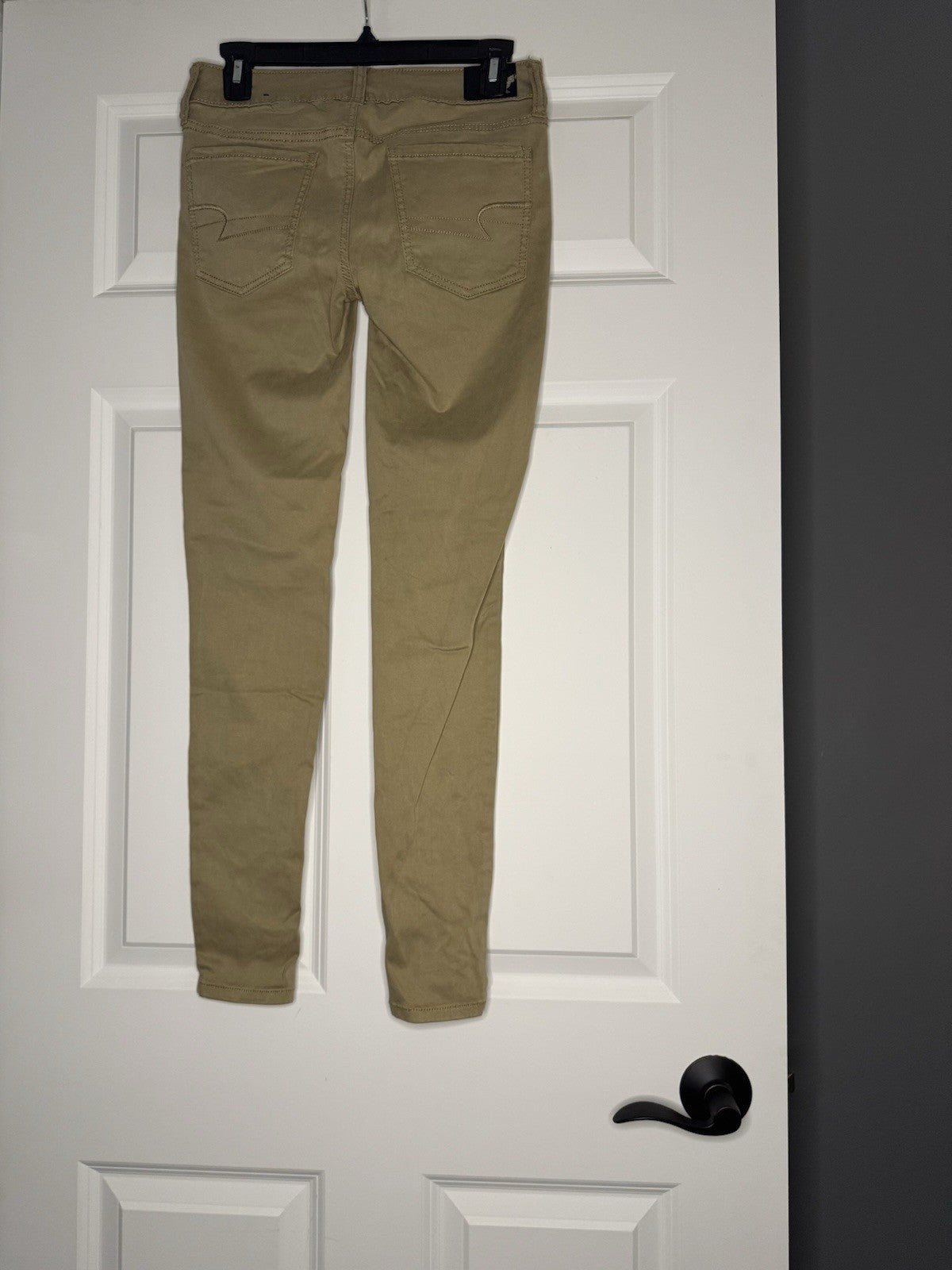 American Eagle Super Stretch Jegging Jeans Tan Size 2