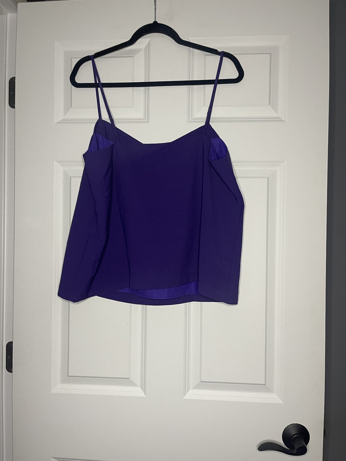 J crew sleeveless blouse size 14 purple NWT
