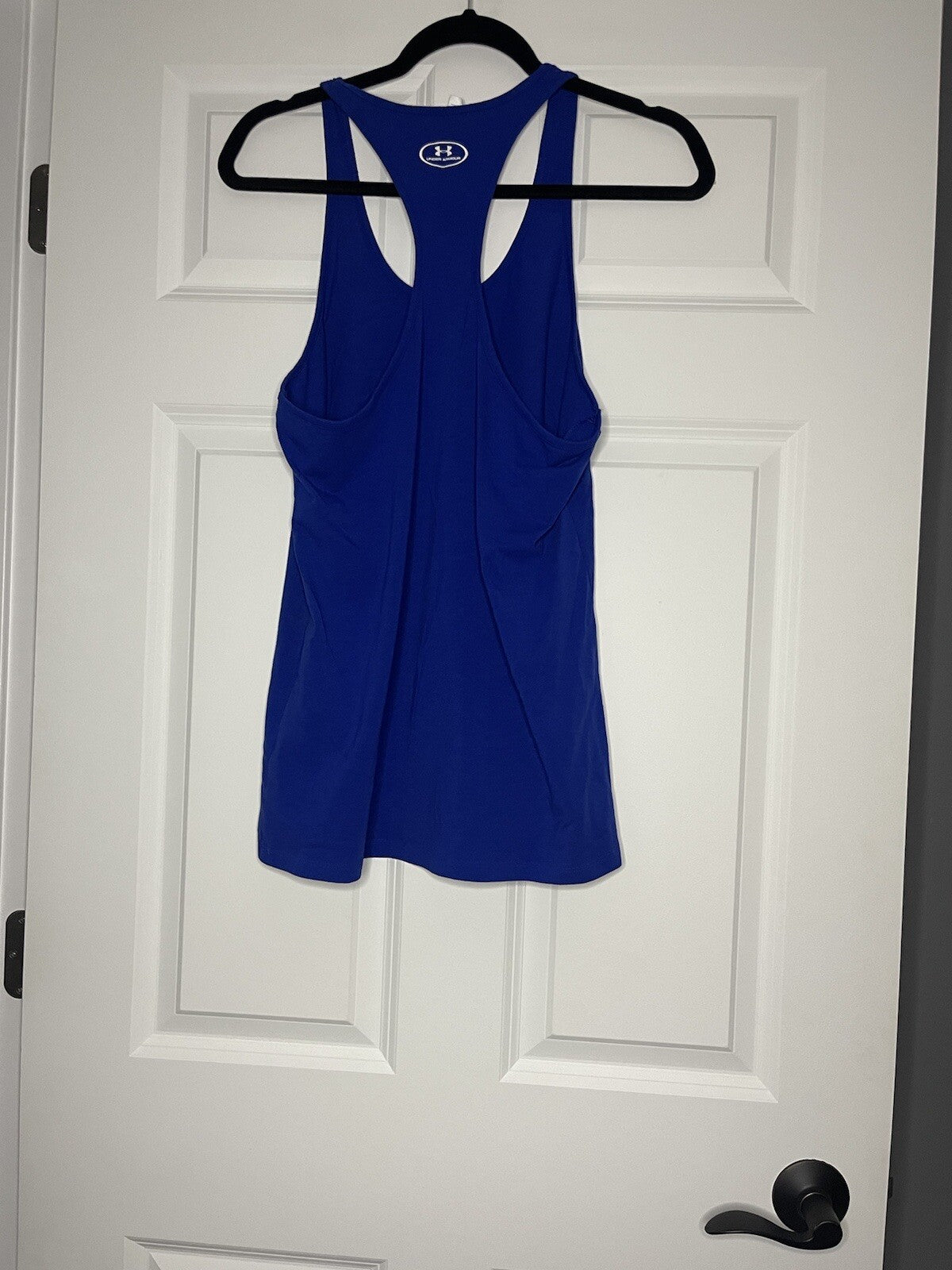 Under Armour Heat Gear Tank Top Large Home Of The Brave Blue