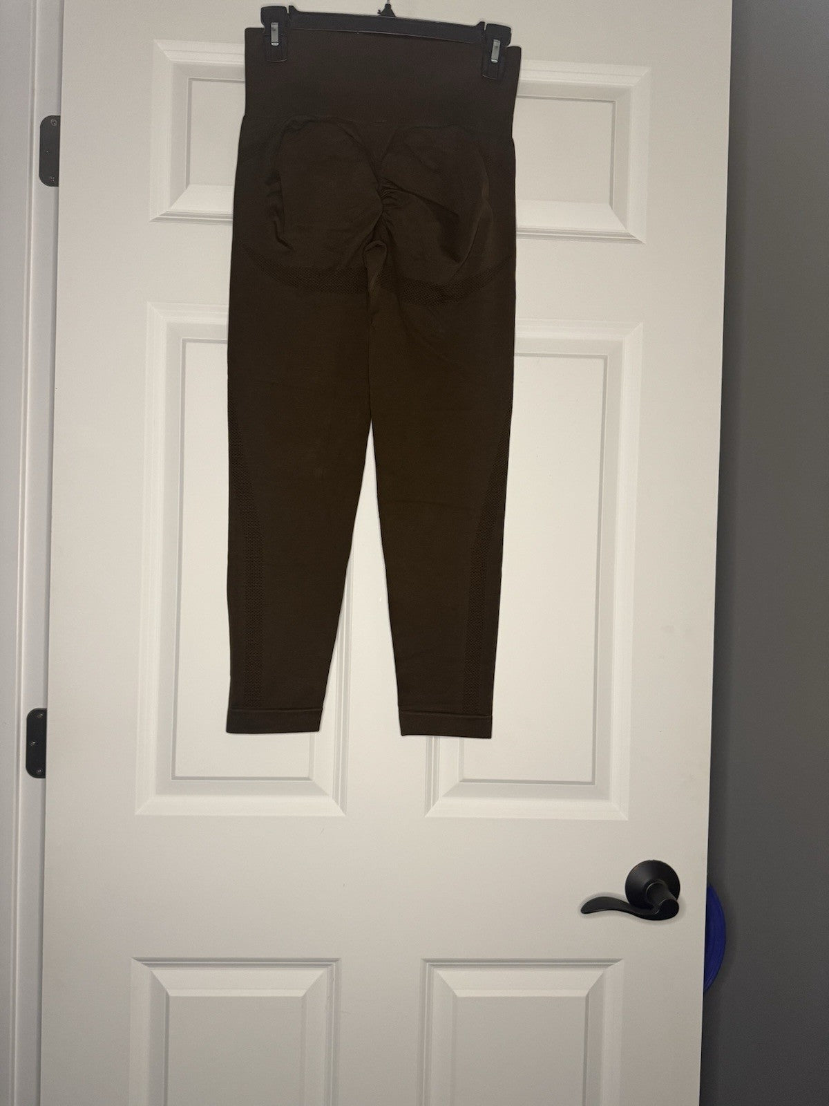 Halara Leggings Large Brown 7/8 Length Cinch Butt