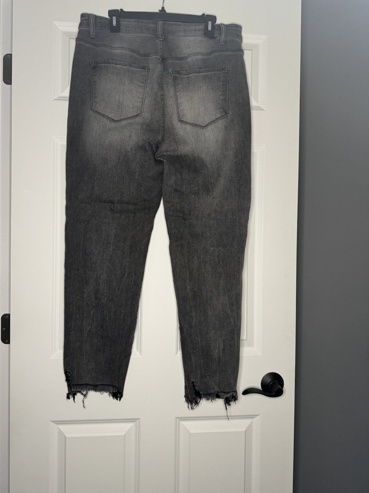 Risen Jeans 1xl Charcoal Distressed Skinny Style Rdp5001x