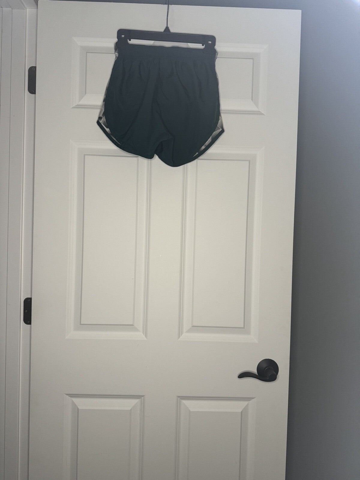 Nike Dri Fit Running Shorts XS W Liner Green Black Gray White Sides