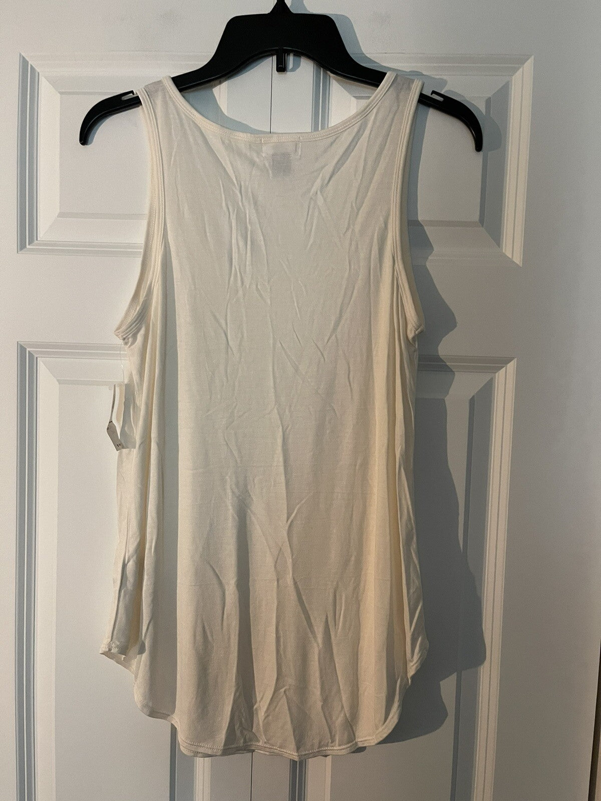 Old Navy small sleeveless blouse ivory nwt