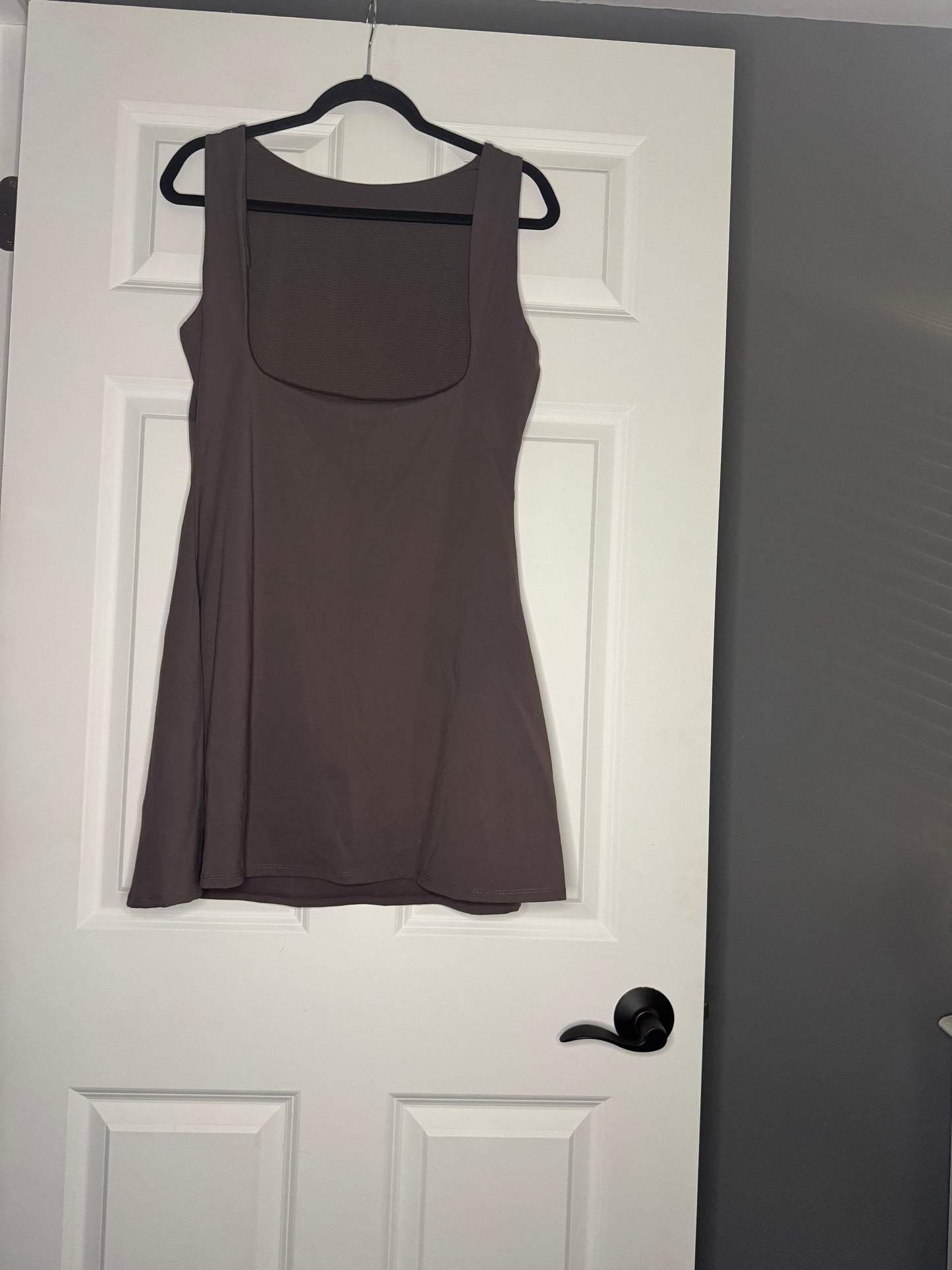 Qinsen sleeveless dress xl taupe
