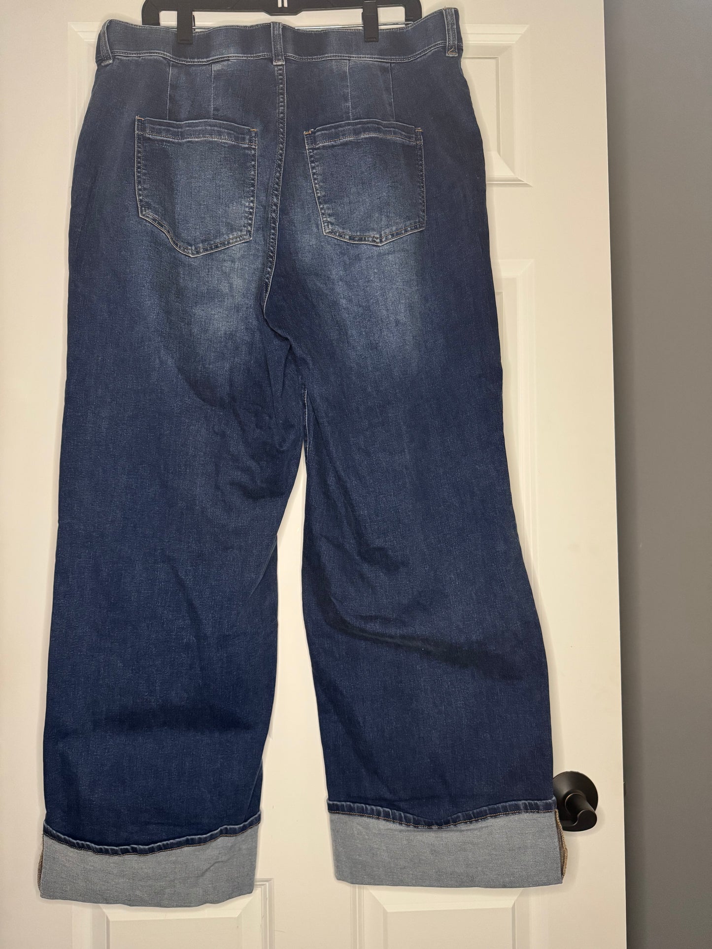 Universal standard size 16 wide leg jeans nwt