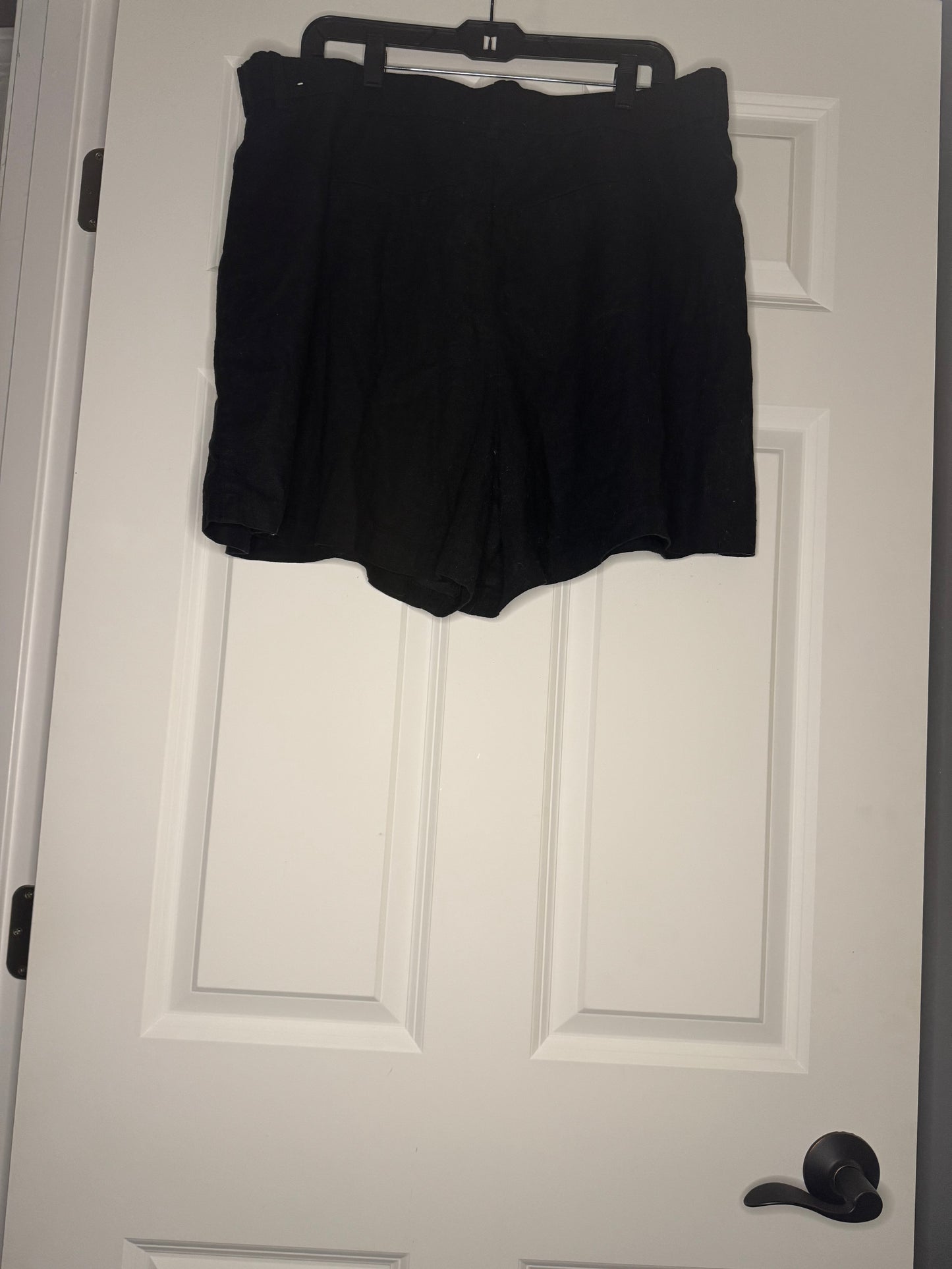 Abercrombie and Fitch shorts xl black linen nwt $60