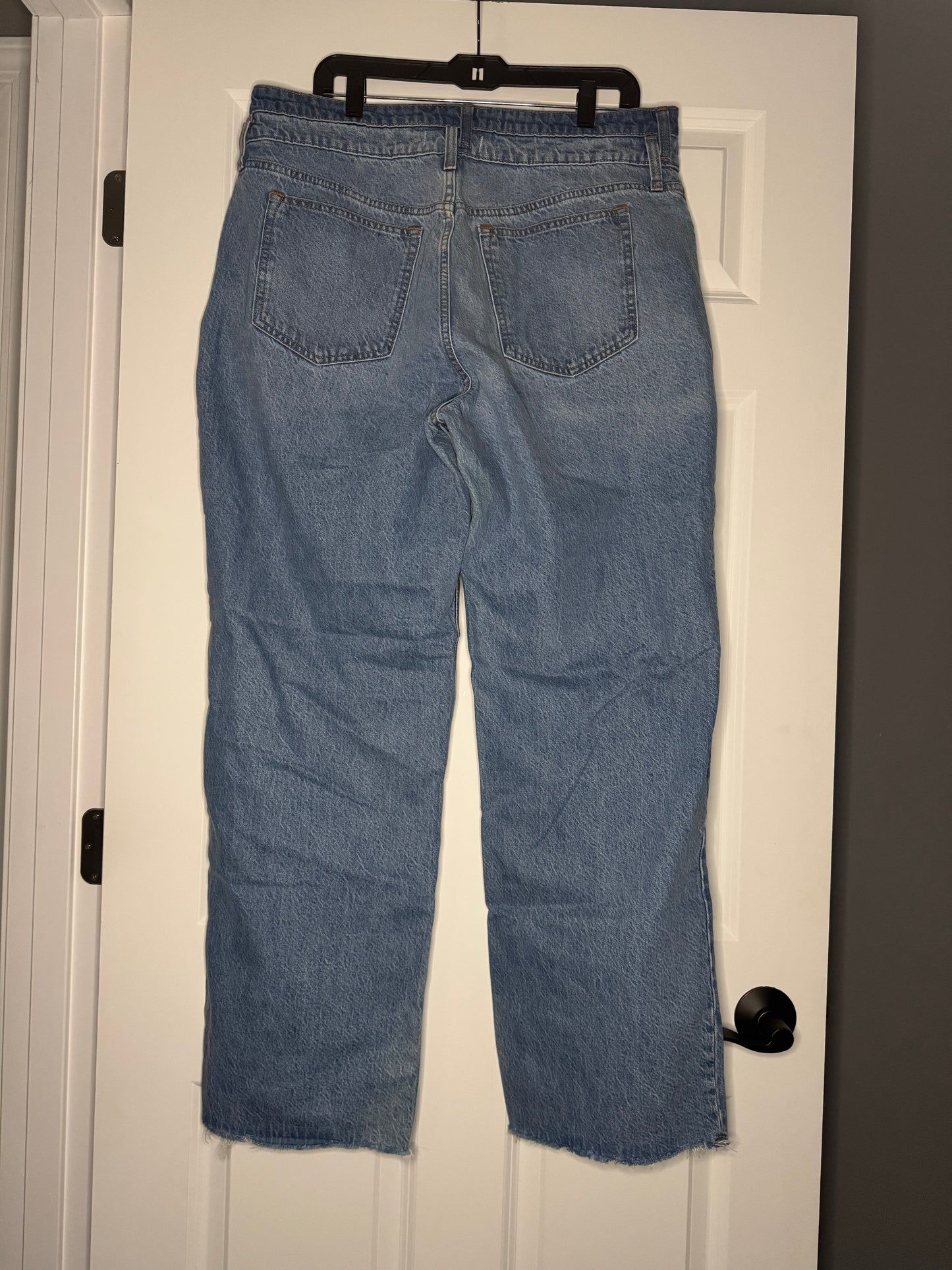 Abercrombie and fitch the loose high rise curve love jeans 16 long nwt 110