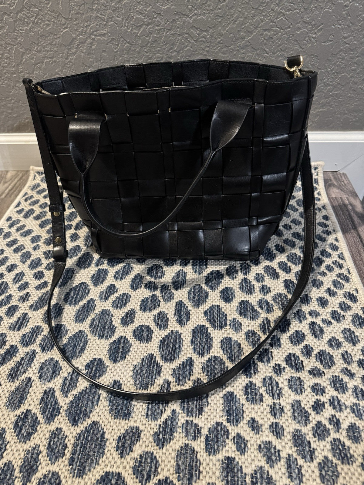 Michael Kors Quilted Leather Purse Black