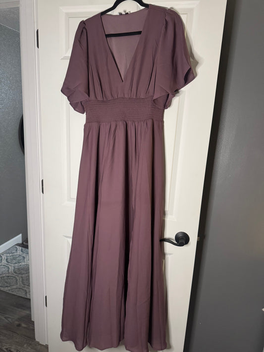 Baltic born short sleeve dress purple xl new without tags