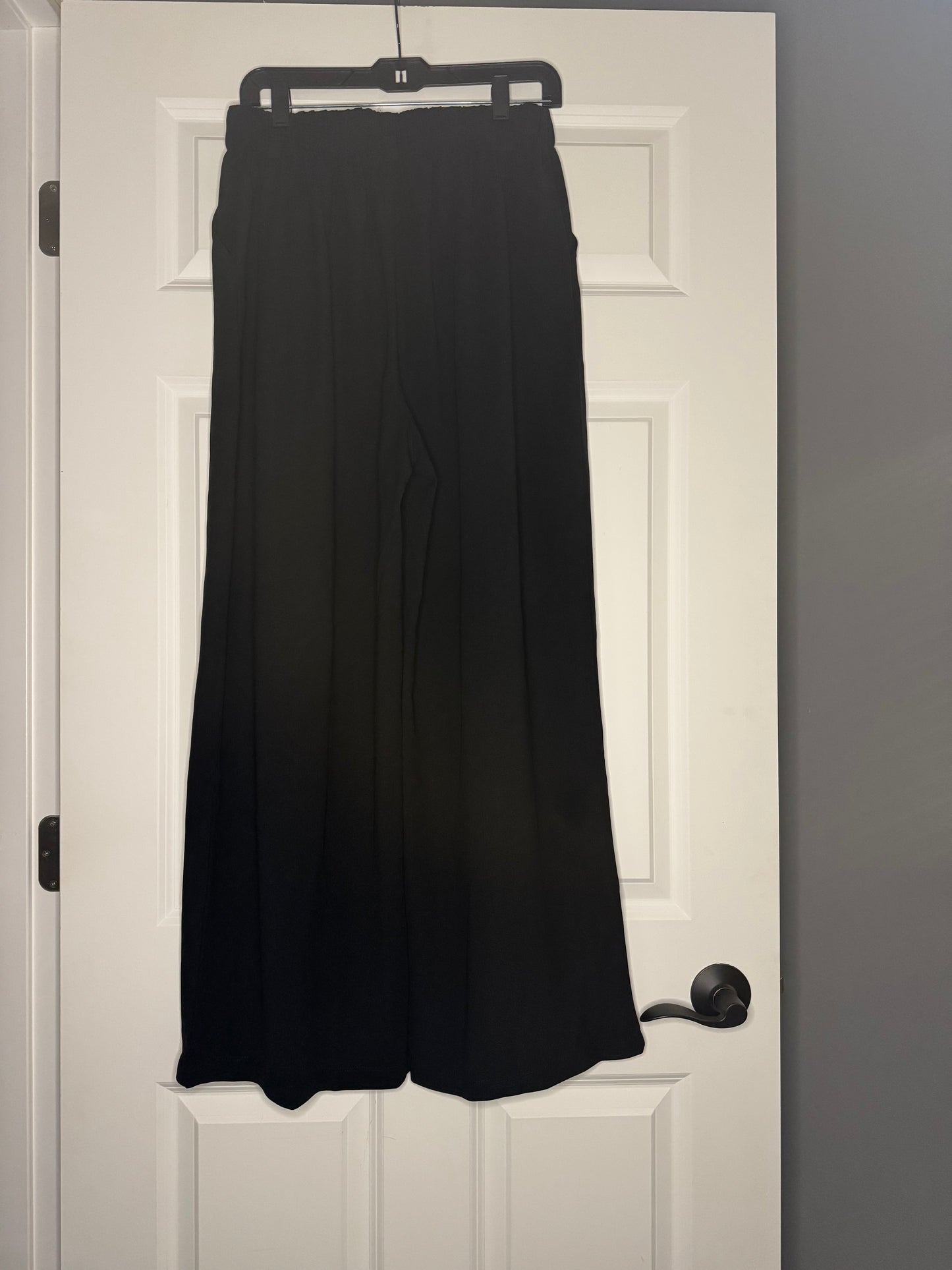 Halara slacks stretch waistband large black new with tags