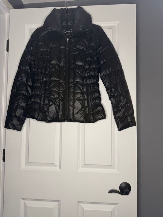 Kenneth Cole puffer jacket small black