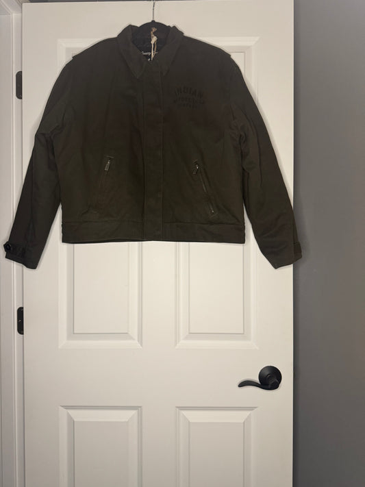 Indian Motorcycles Bobbi Jacket xl dark green nwt