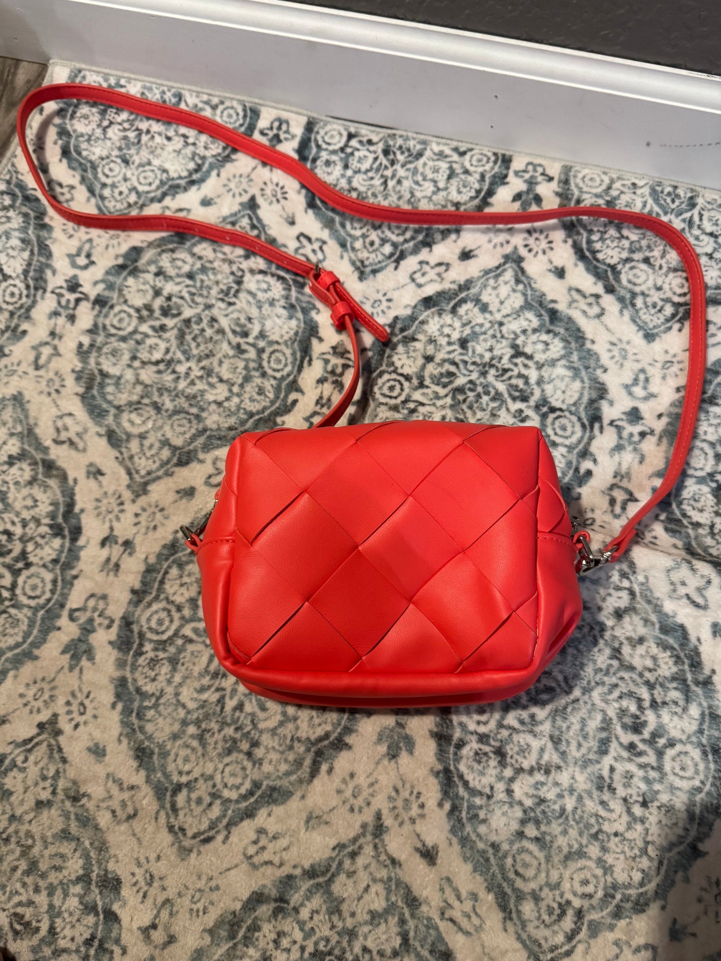 A new day coral crossbody purse