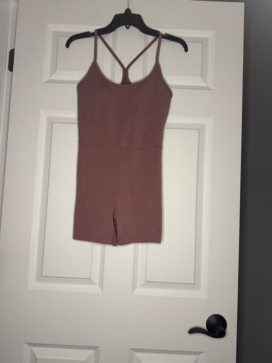 Old navy active go dry power chill one piece outfit mauve small