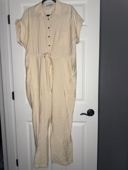 Antonio Melani jumpsuit cream 12 w pockets