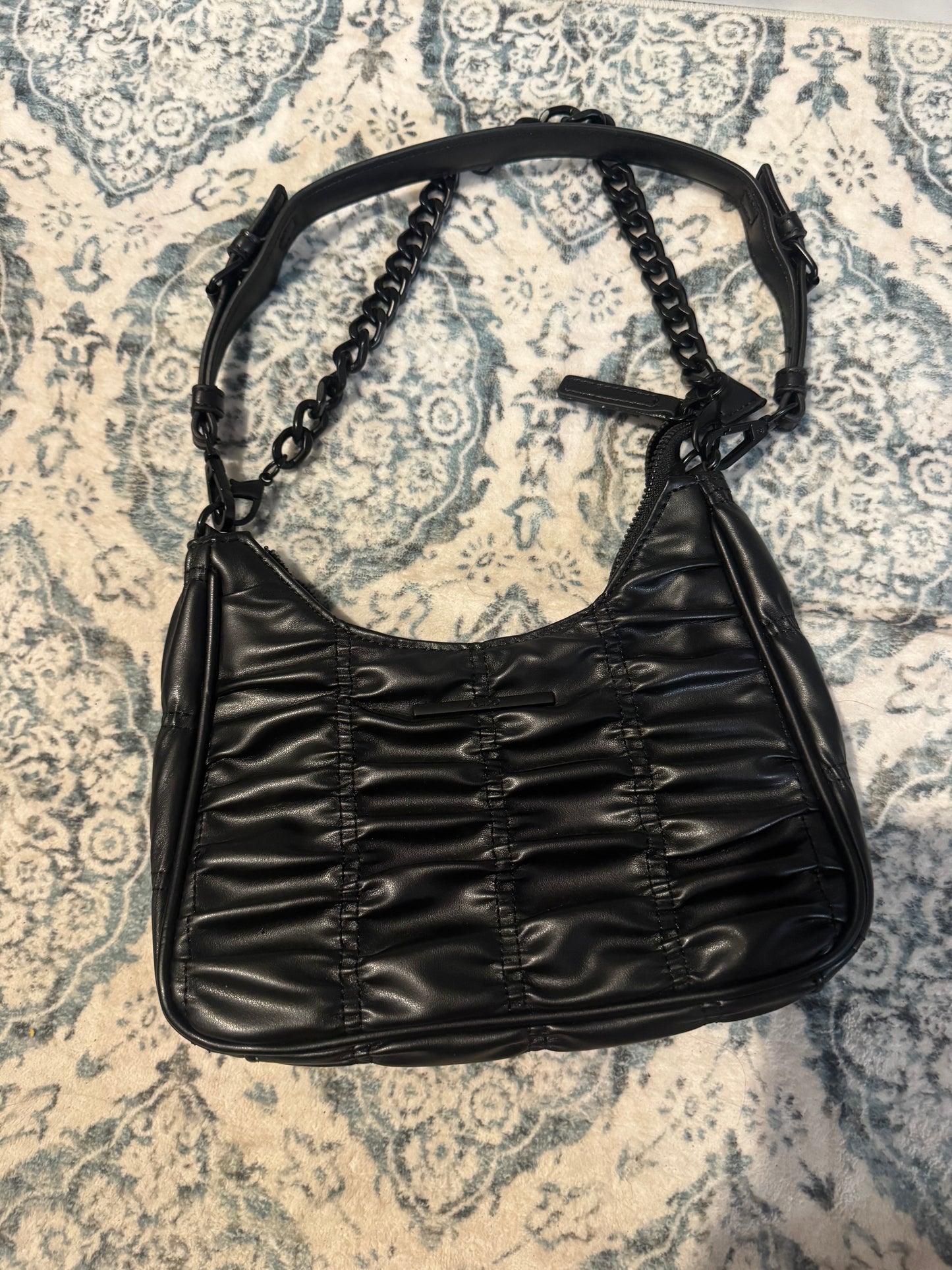 Aldo black shoulder bag strap and chain also new straps for crossbody nwot