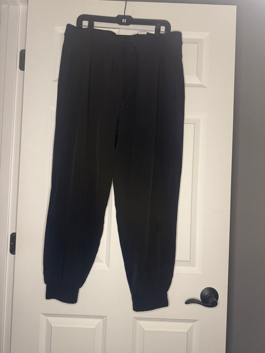 Abercrombie and Fitch YPB motion tek ultra high rise joggers black xl nwt $80
