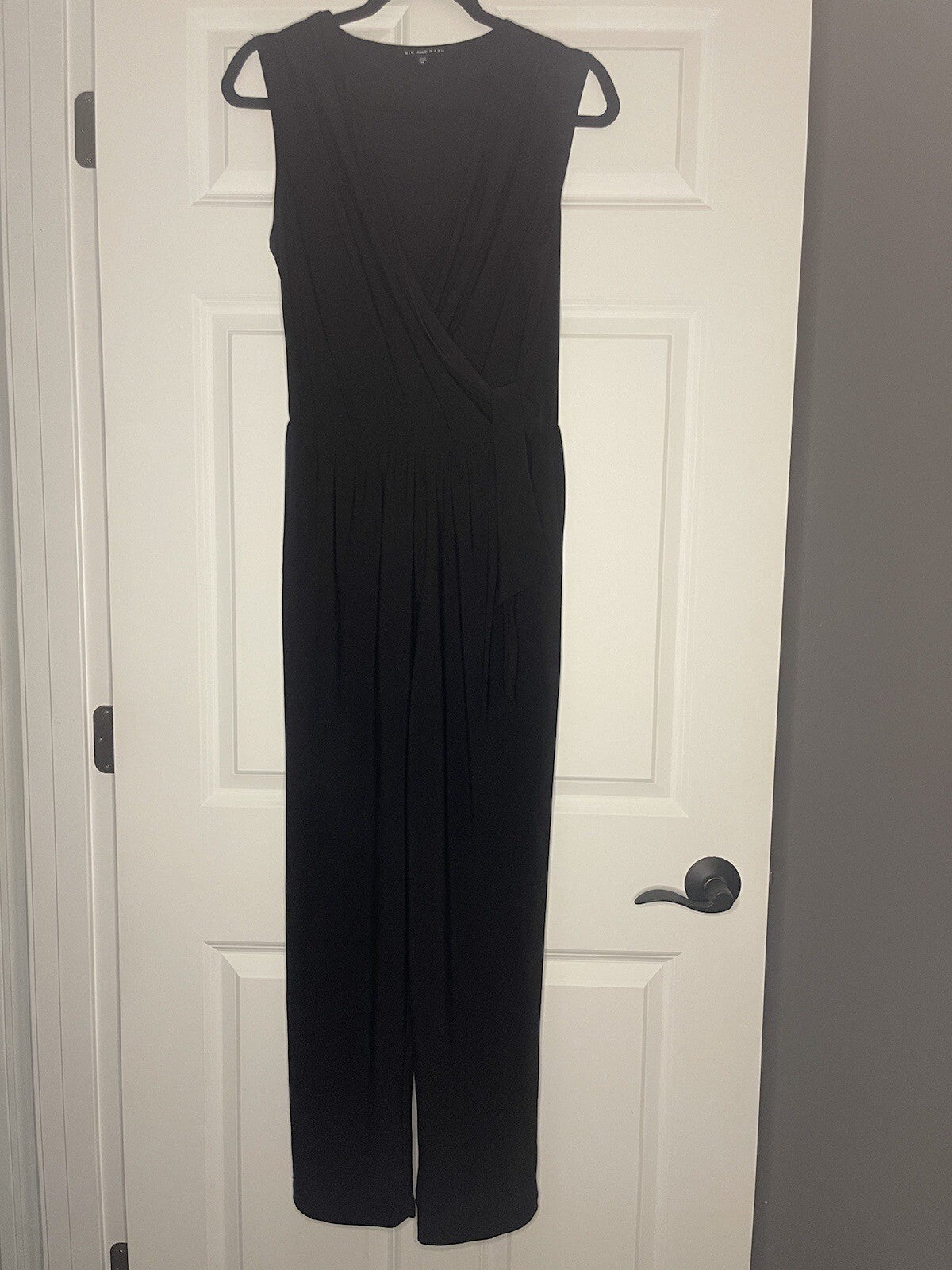 Nik And Nash Jumpsuit Sleeveless Black Medium