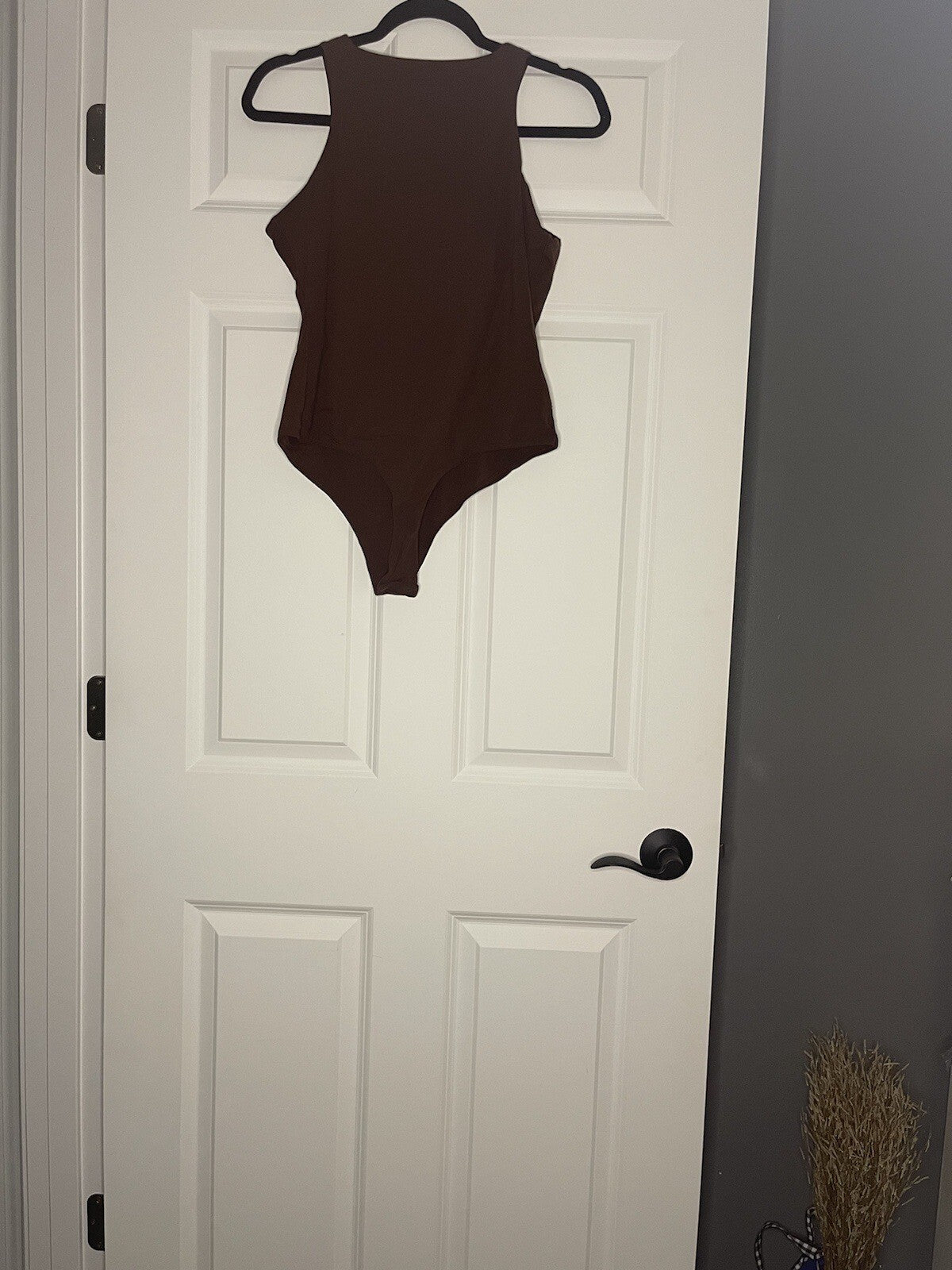 Pumiey Sleeveless Bodysuit Xl Brown 