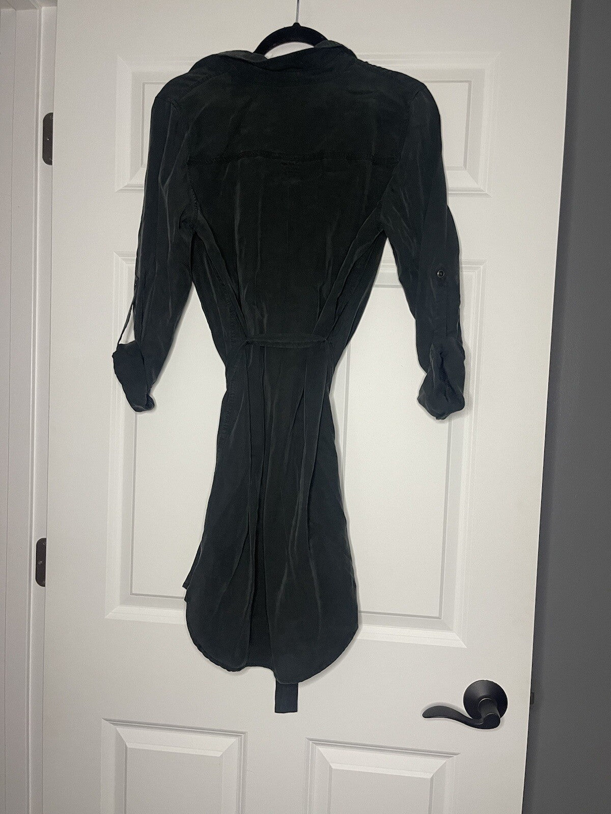 Universal Thread Button Up Dress Small W Belt Green New With Tags 