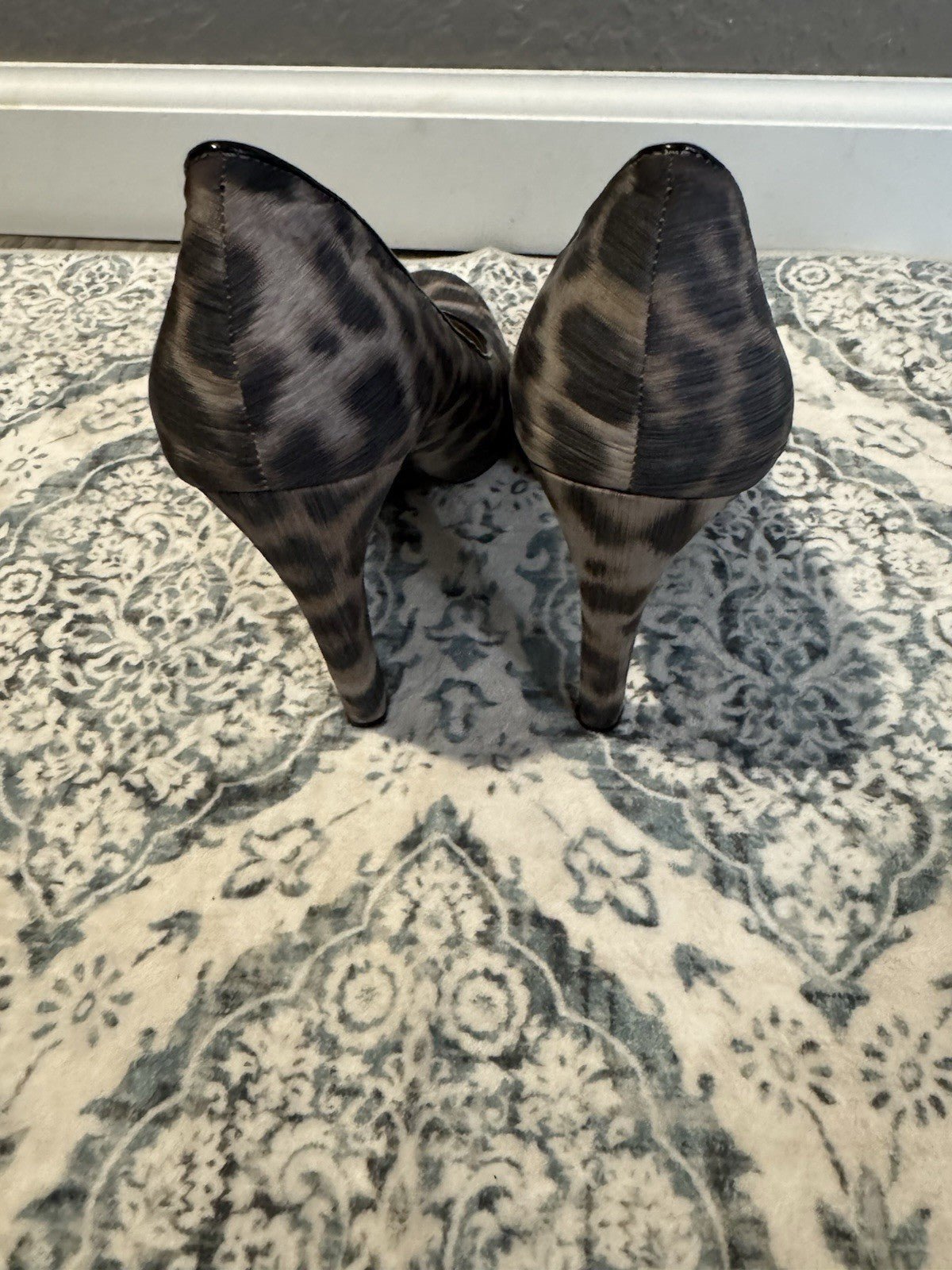 The Limited Brown And Black Animal Print Pumps Size 9 