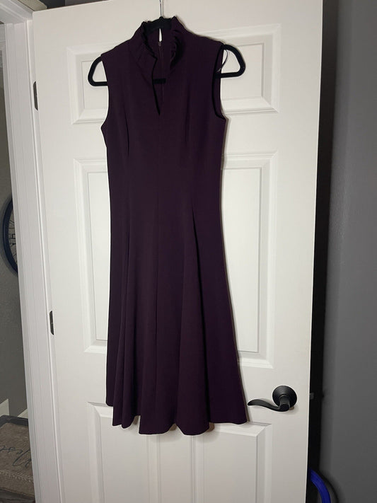 Calvin klein sleeveless dress plum size 4