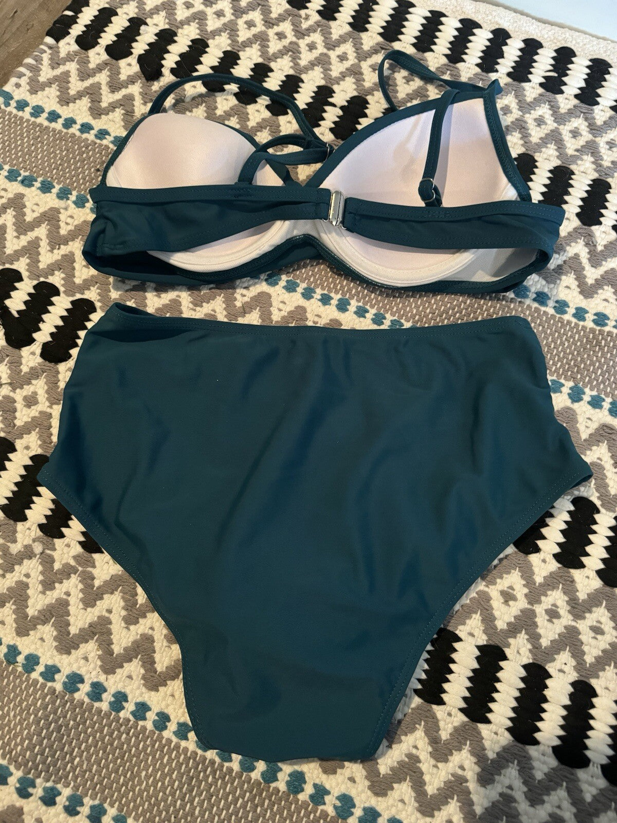 SHEIN 2 Piece Bikini Small Green