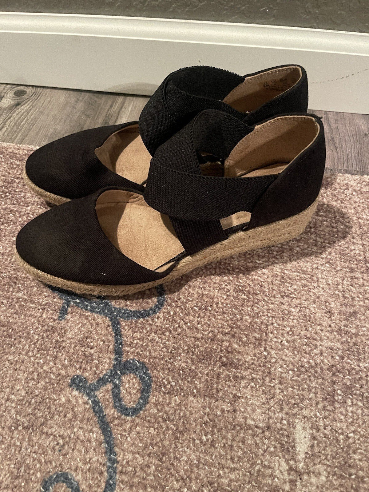 Life Stride By Velocity 2.0 Strappy Shoes Black 